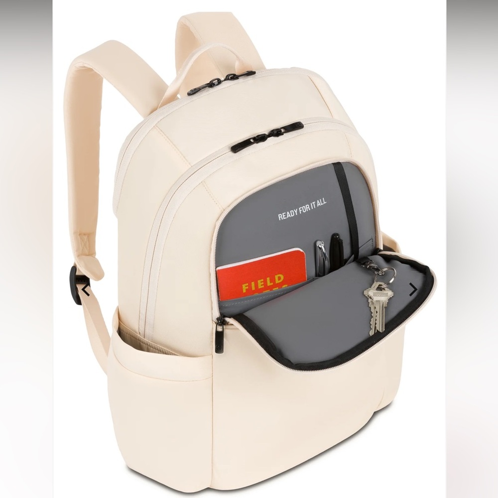 Swiss Tech THE BLOOM Cream Backpack - Picture 5 of 11